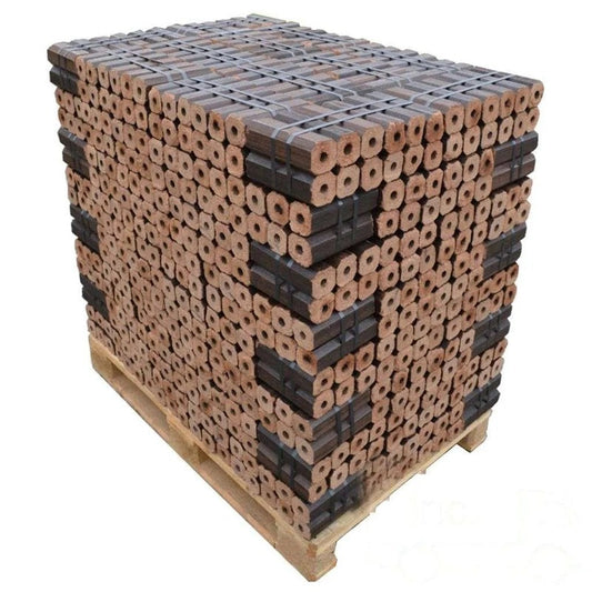 Briquetas de madera Pini-Kay de alta densidad – palé de 960 kg