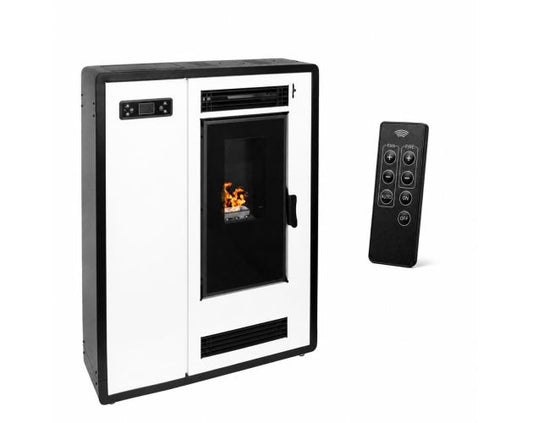 Estufa de pellets SLIM 8 canalizada plus 8 kw | clase a+ |hasta 150 m³