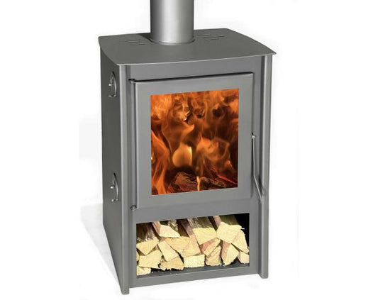 Estufa de leña Juan Panadero BAYONNE 10'6 kw / Alto rendimiento 88%